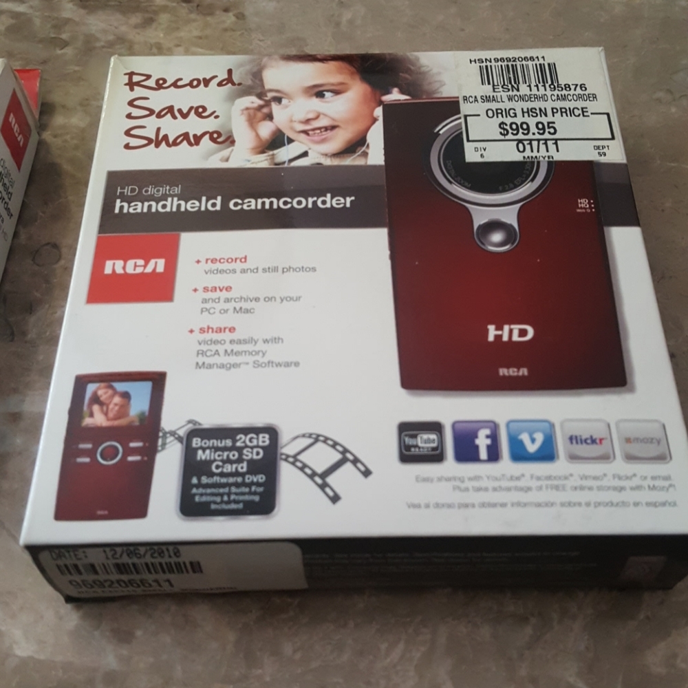 RCA Handheld Camcorder